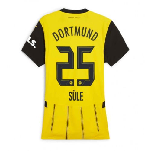 Ženski Nogometni dresi Borussia Dortmund Niklas Sule #25 Domači 2024-25 Kratek Rokav